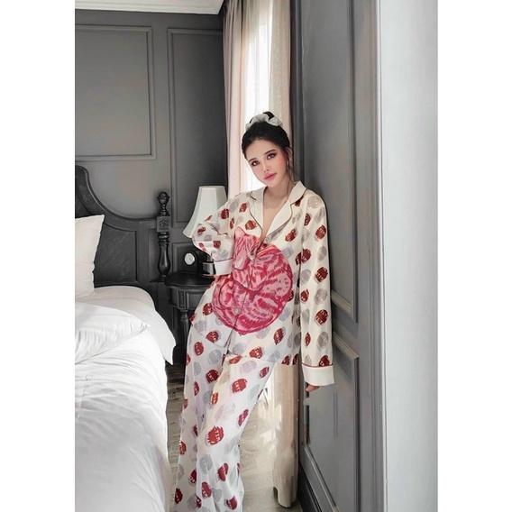 BỘ PYJAMA HOẠ TIẾT CLC 017 QUẢNG CHÂU CAO CẤP