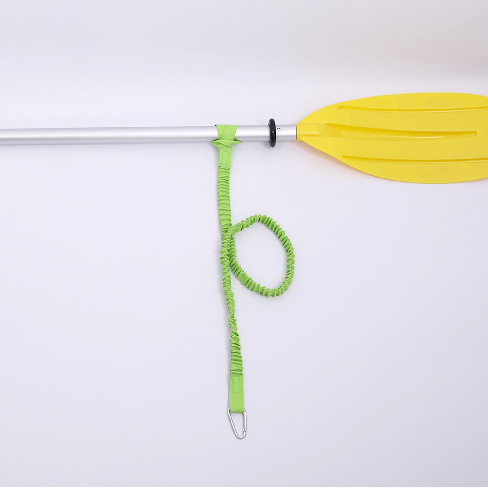 Kayak Paddle Leash Tether Fishing Pole Holder Canoe Lanyard Cord