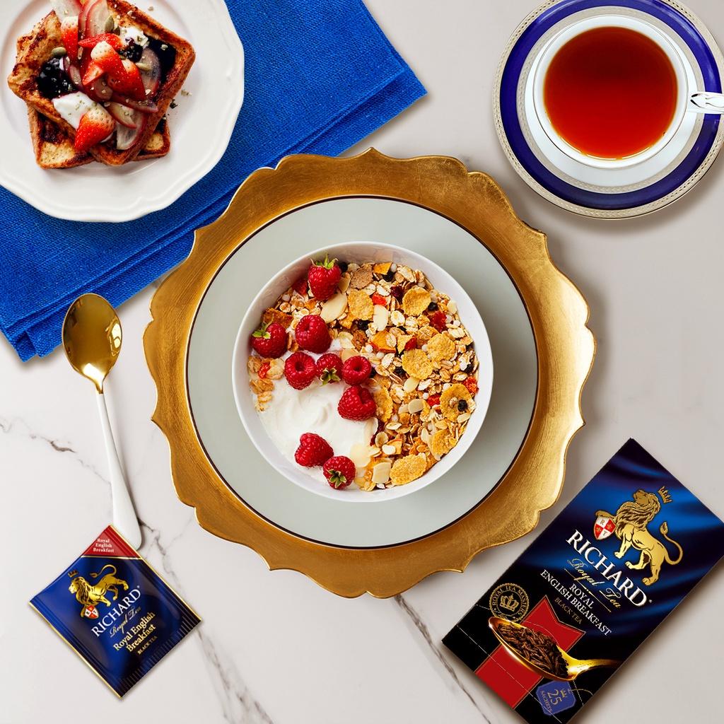 Trà Đen Túi Lọc Thượng Hạng Hiệu Richard Royal English Breakfast - Tea Richard Royal English Breakfast