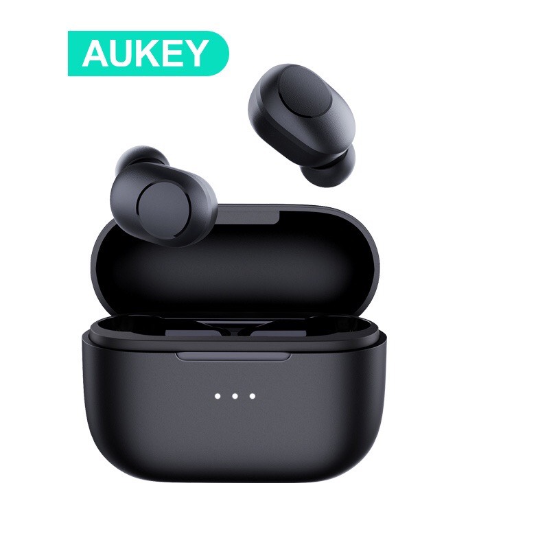 Tai Nghe Bluetooth True Wireless AUKEY EP-T31 - Pin Lên Đến 30 Giờ - Chống Thấm Nước IPX5 - Bluetooth 5.0 - Hàng Chính Hãng