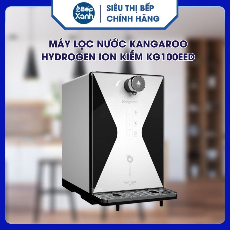 Máy lọc nước Kangaroo Hydrogen ion kiềm KG100EED - Hàng Chính Hãng