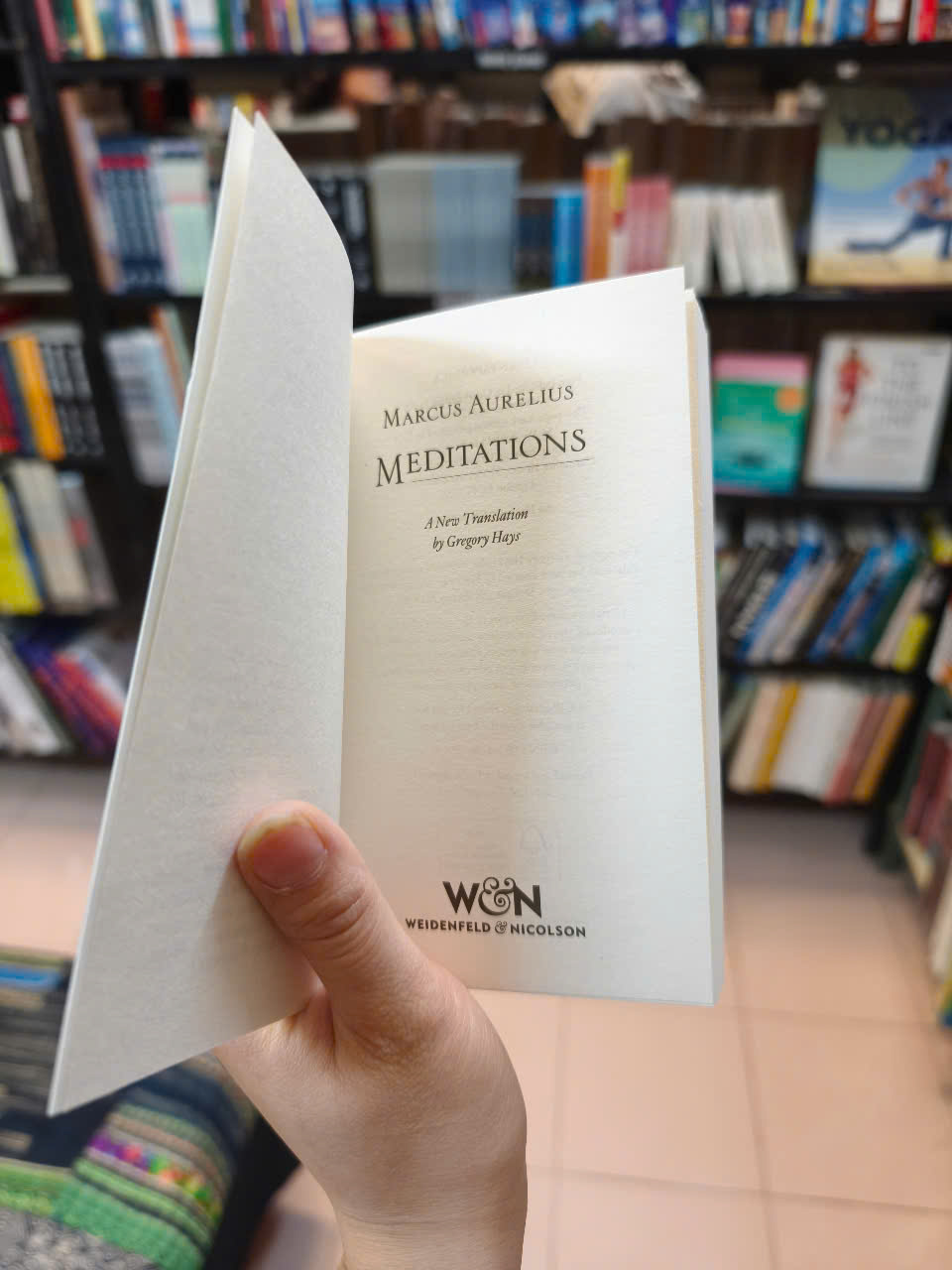 Sách - Meditations by Marcus Aurelius - Sách tiếng anh, bìa mềm khổ nhỏ/ Philosophy/ Nonfiction