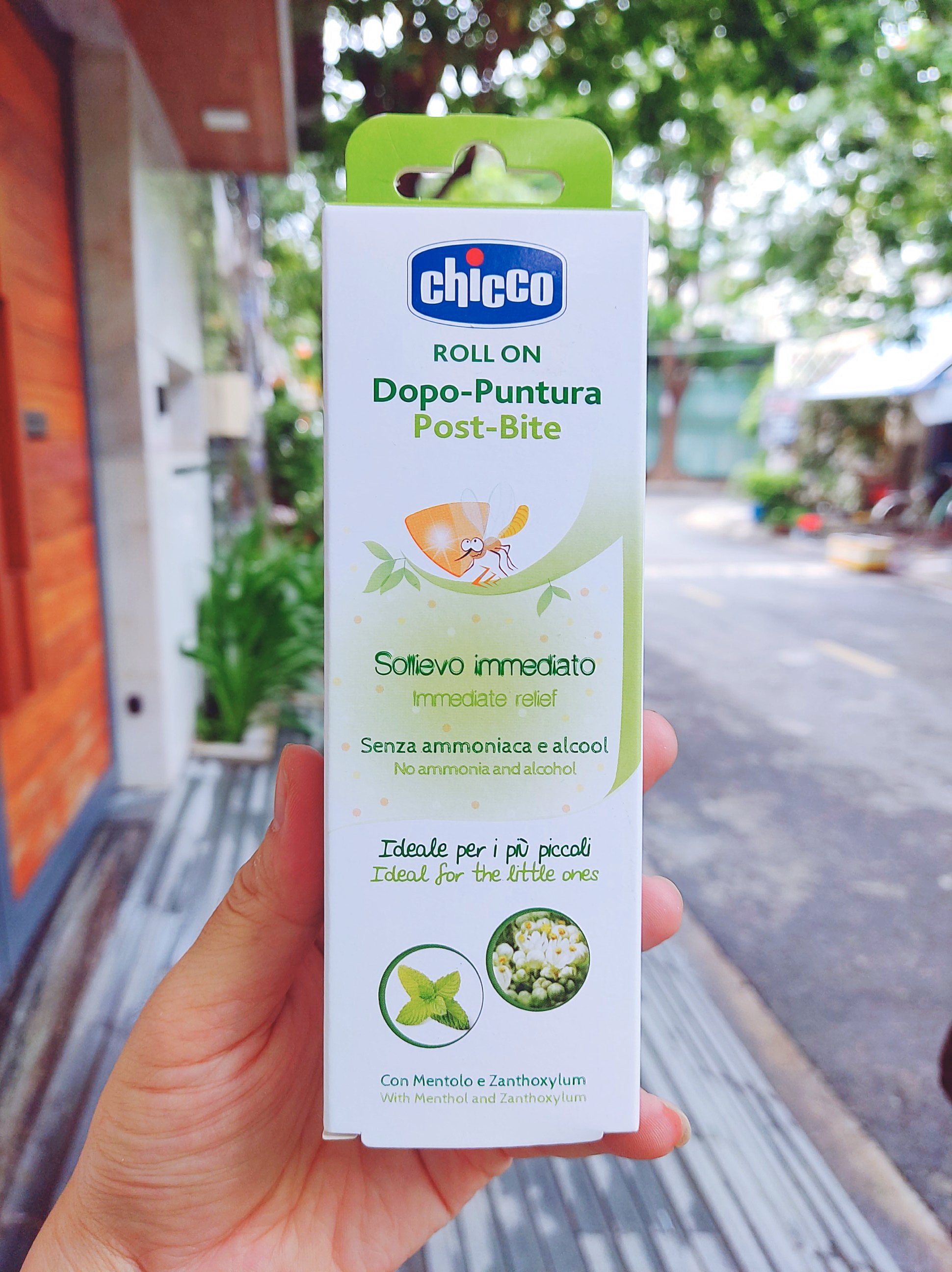 Lăn bôi vết muỗi đốt, côn trùng cắn Chicco