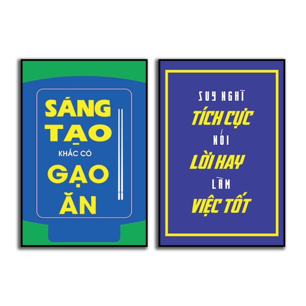 Giá sốc - Tranh động lực, tranh treo văn phòng làm việc, tranh slogan