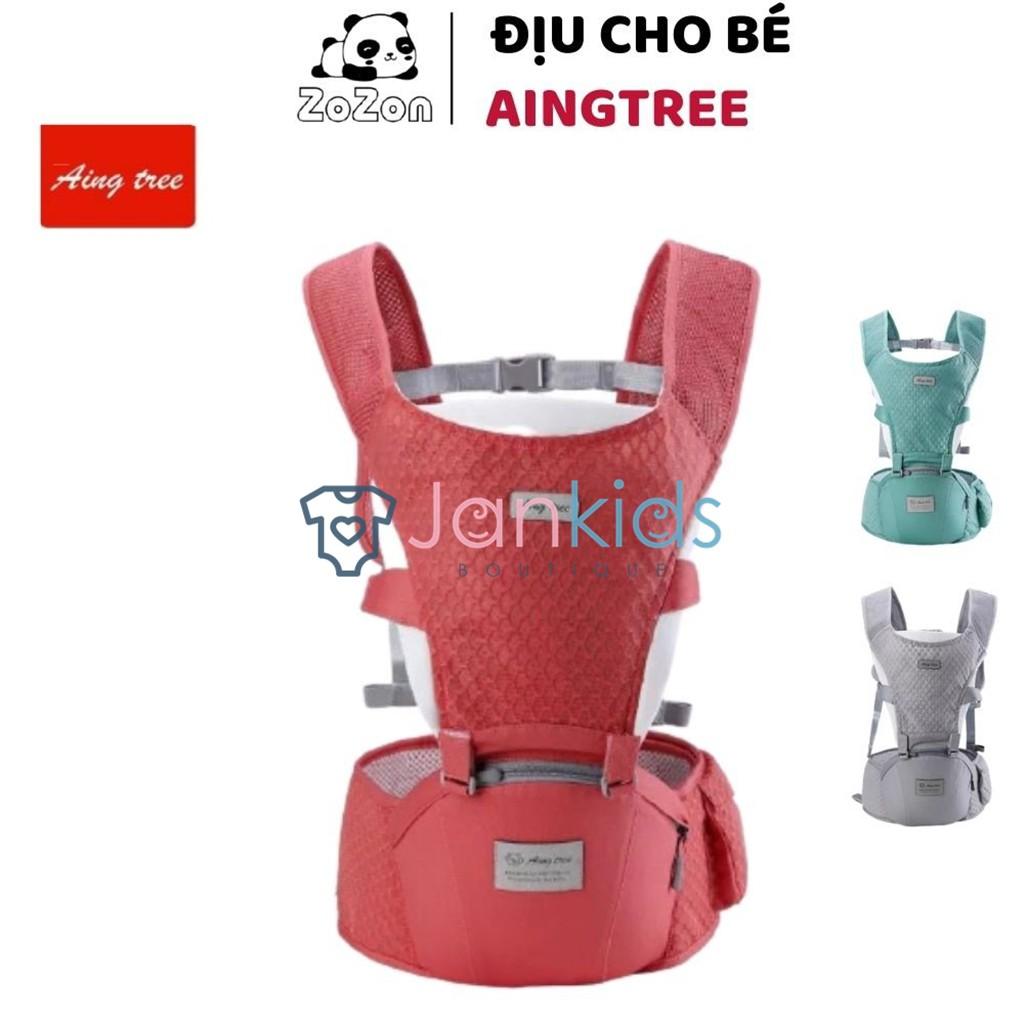 Địu em bé Aing Tree 6 tư thế chống gù cao cấp cho bé (từ sơ sinh đến 3 tuổi