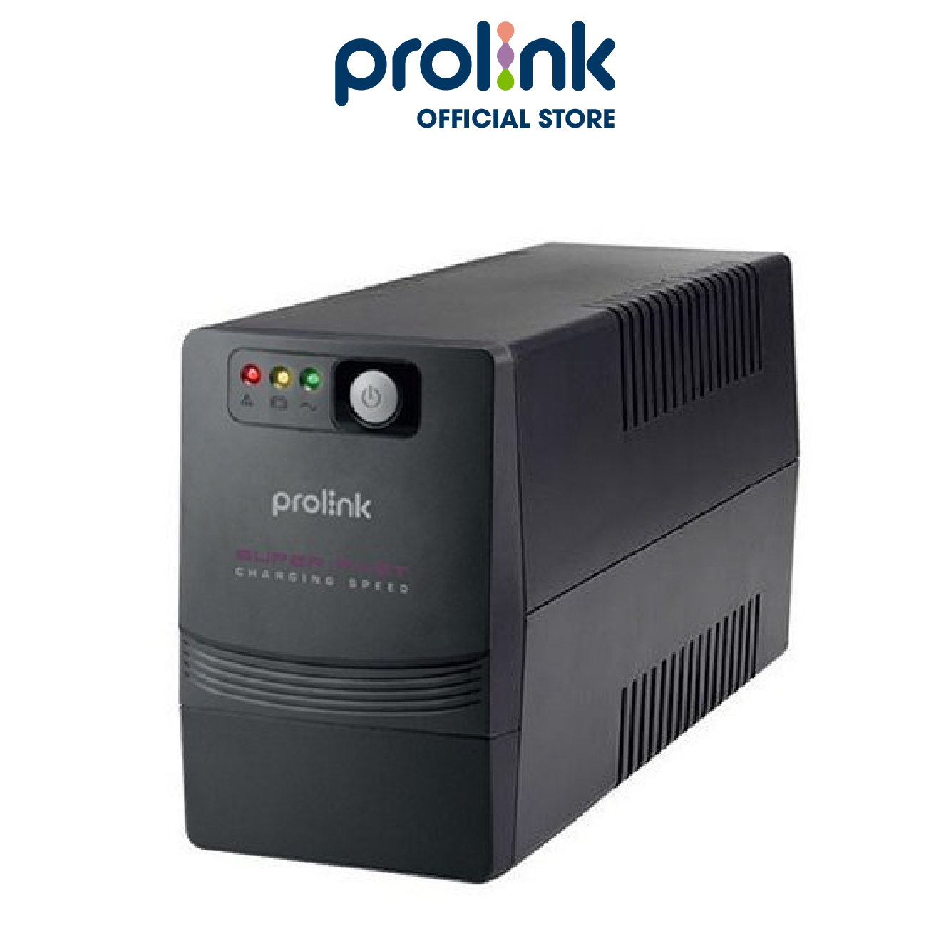 Bộ nguồn cấp điện liên tục UPS PROLiNK 850VA Công suất 480W, tích hợp bộ AVR, sạc siêu nhanh - Hàng chính hãng