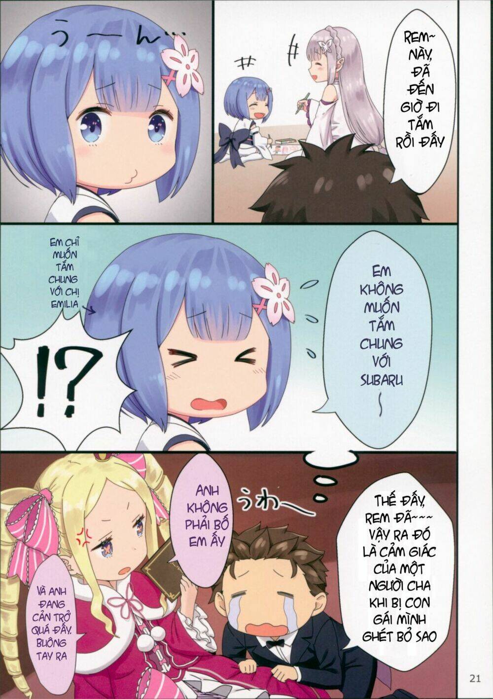 [doujinshi] re: zero youjo rem rin to issho chapter 1 20