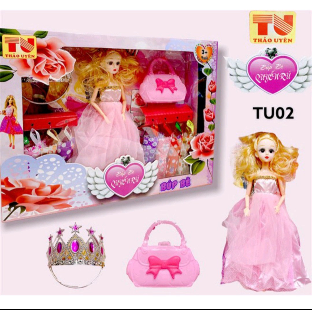 Búp Bê Barbie Thời Trang Đủ Mẫu Kèm Theo - Búp Bê Barbie Đồ Chơi Trẻ Em