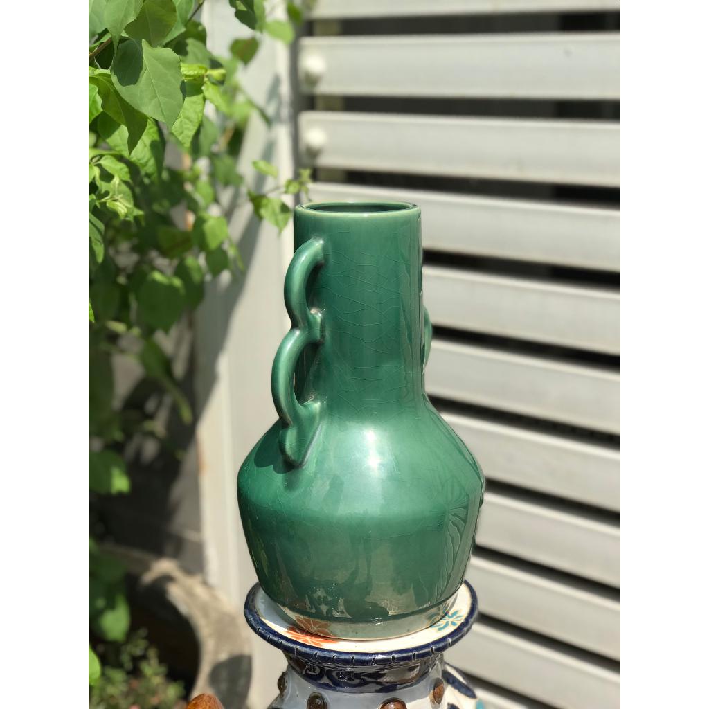 BÌNH HOA GỐM SỨ XUẤT KHẨU TRANG TRÍ DECOR BÌNH CẤM HOA XK24