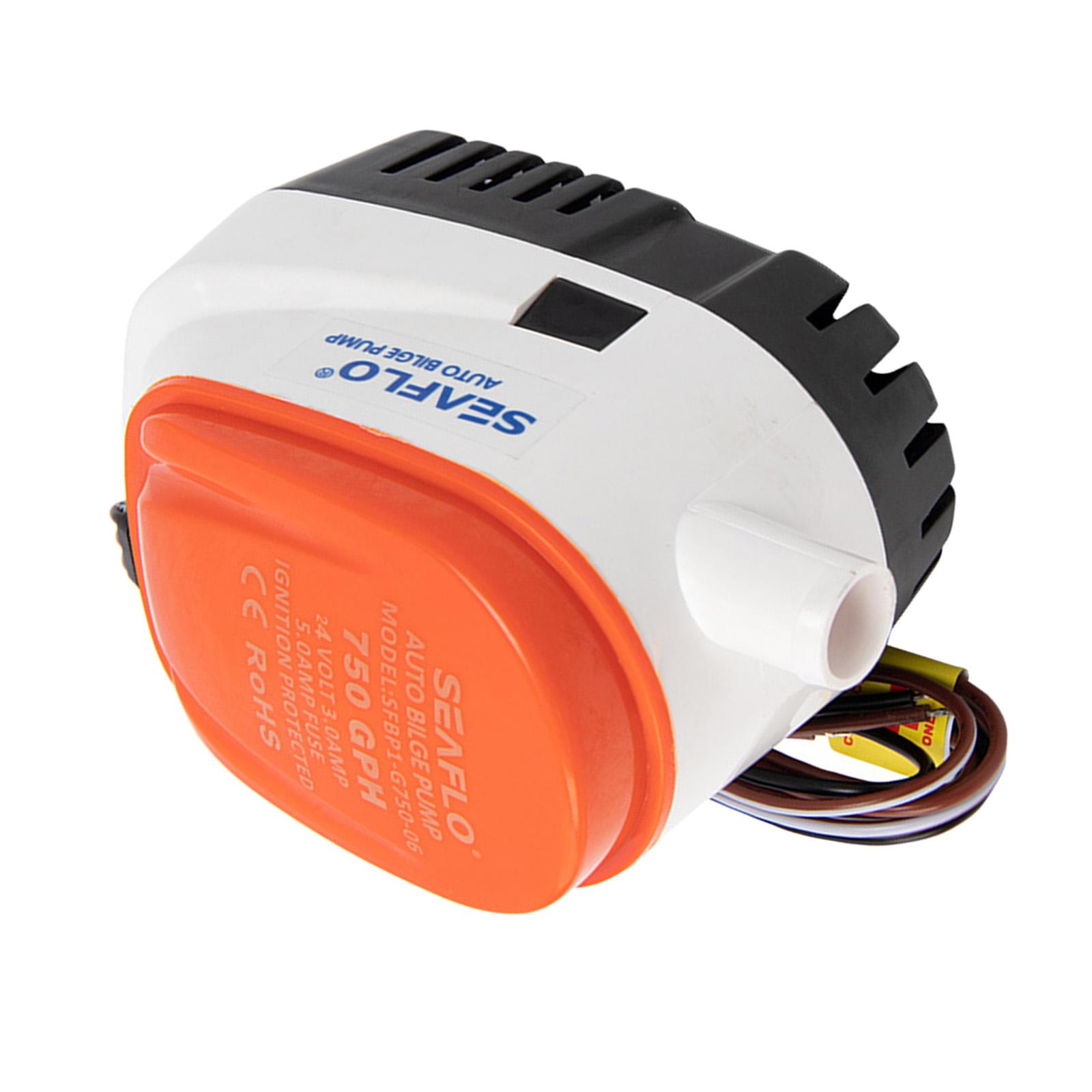 750GPH Boat Automatic Marine Submersible Auto Bilge Water Pump Float Switch