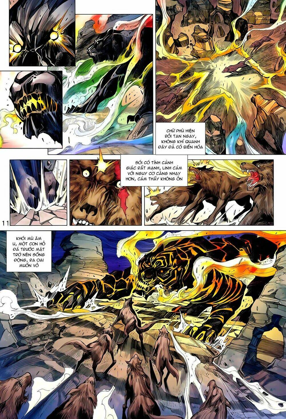 thần binh vấn thiên chapter 8 11