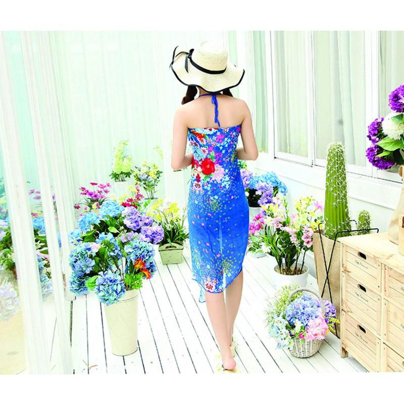 Bikini dạng váy họa tiết xinh xắn