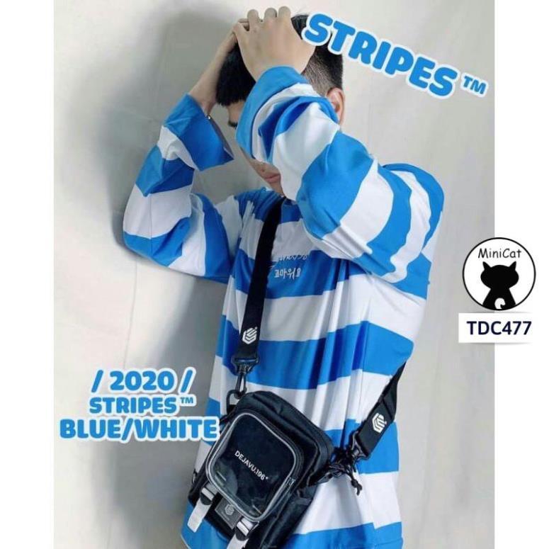 Túi đeo chéo, túi đeo vai vải canvas nam nữ phong cách Hàn siêu xinh MiniCat TDC477