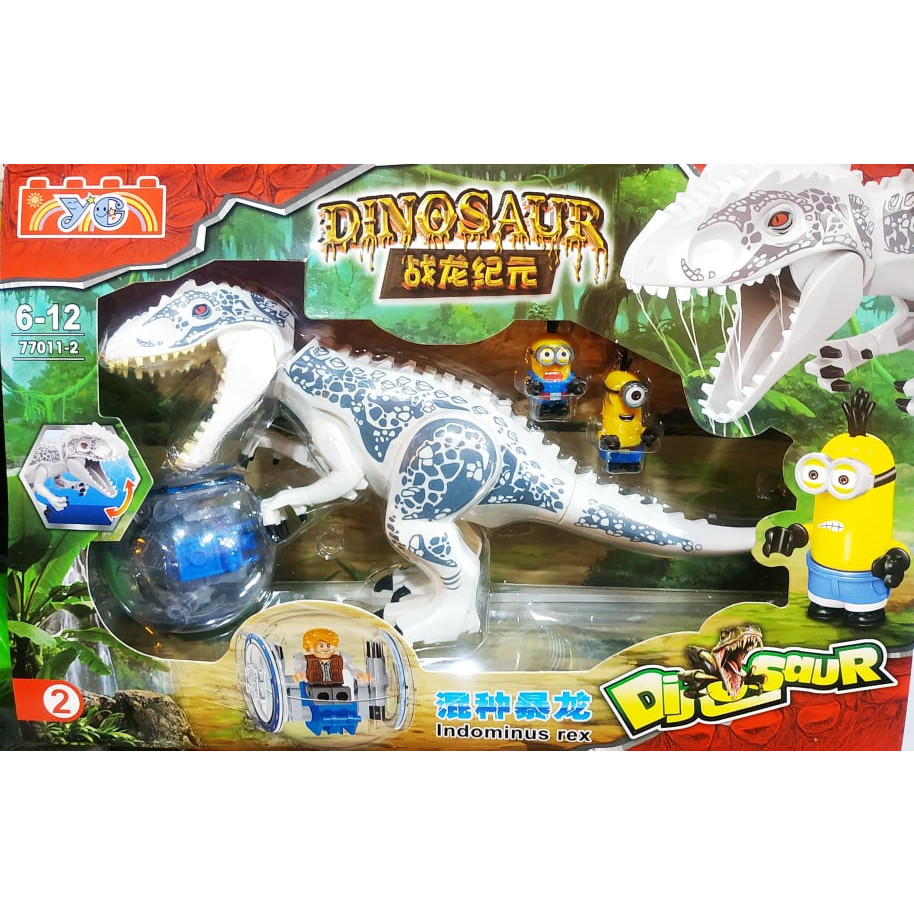 Bộ đồ chơi lắp ráp khủng long Dinosaur và minifigure (giao ngẫu nhiên)