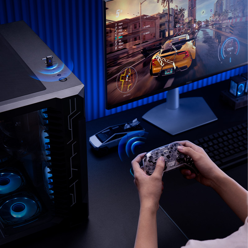 USB Bluetooth v5.4  Baseus BA04 kết nối 20m truyền âm thanh không dây cho laptop, smartphone, tablet - Hàng Chính Hãng