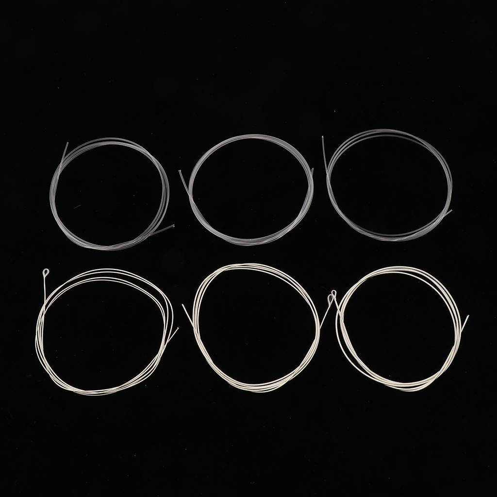 6 Pieces Guitar Replacement Strings Set for Acoustic Classical Guitar