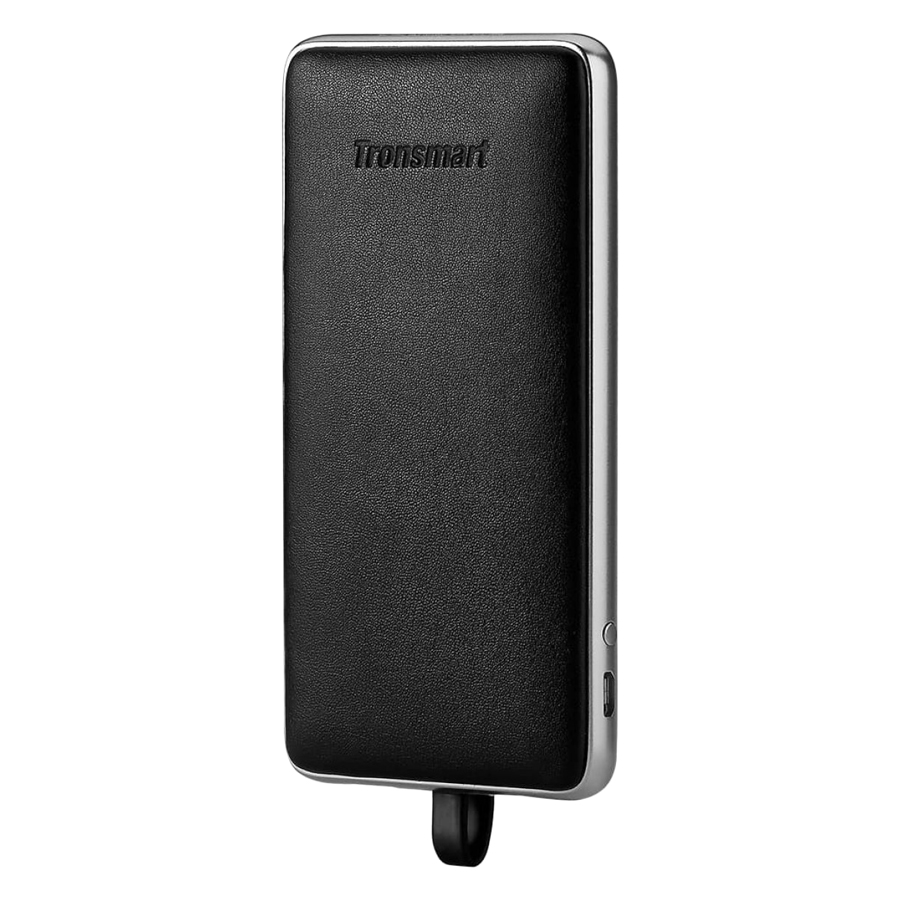 Pin Sạc Dự Phòng Tronsmart Prime PB10L 10000mAh Tích Hợp Cáp Sạc Lightning - Hàng Chính Hãng