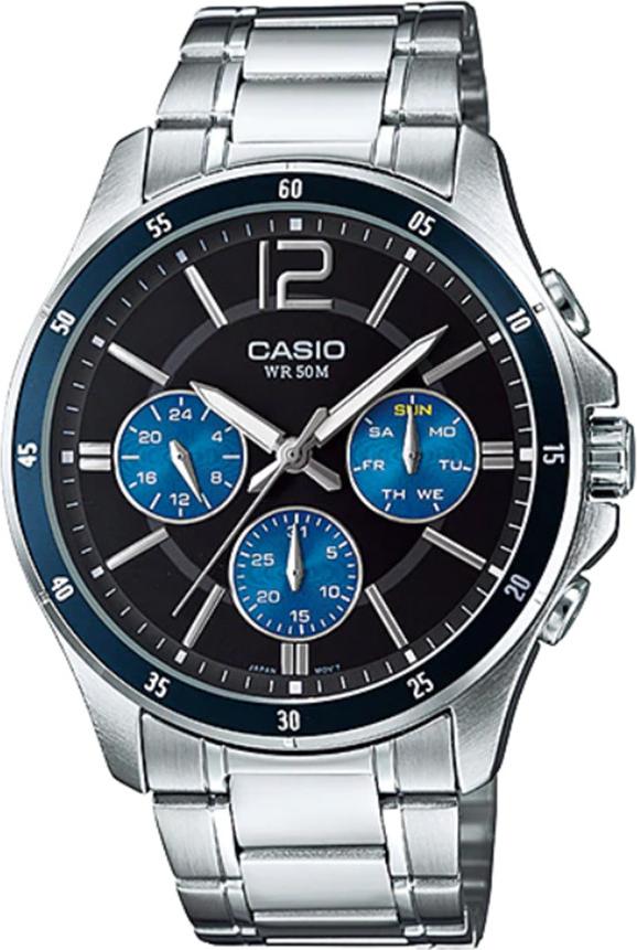 Đồng hồ nam dây kim loại Casio MTP-1374D-2AVDF