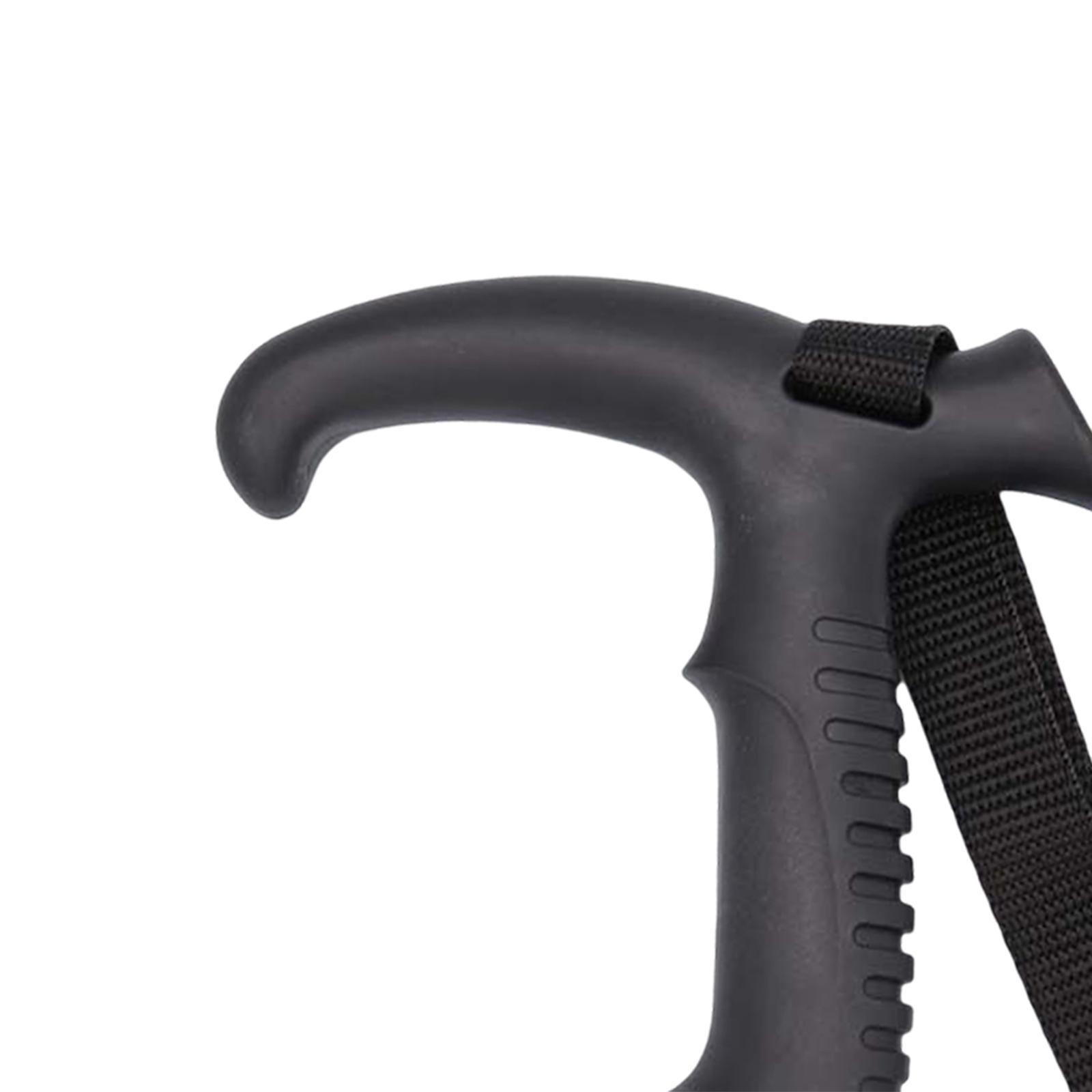 Quality Walking Sticks Cane Hiking Pole Easy Grip Trekking Poles Head Bend Grip