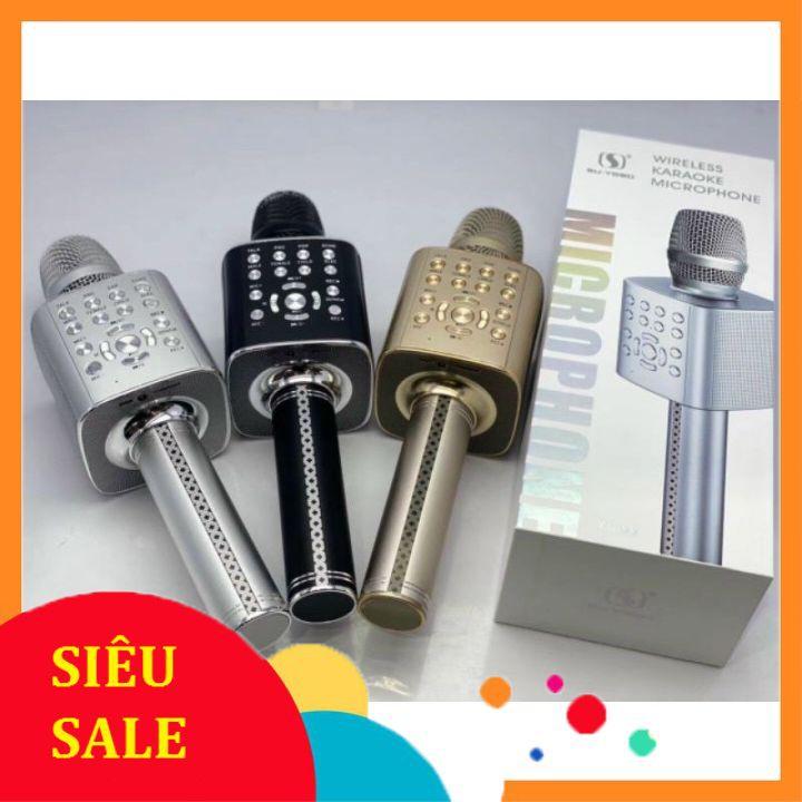 Gíá Rẻ MICRO KARAOKE YS-96 / 97  BLUETOOTH KHÔNG DÂY HỖ TRỢ GHI ÂM ĐỔI GIỌNG - ÂM THANH CỰC CHẤT