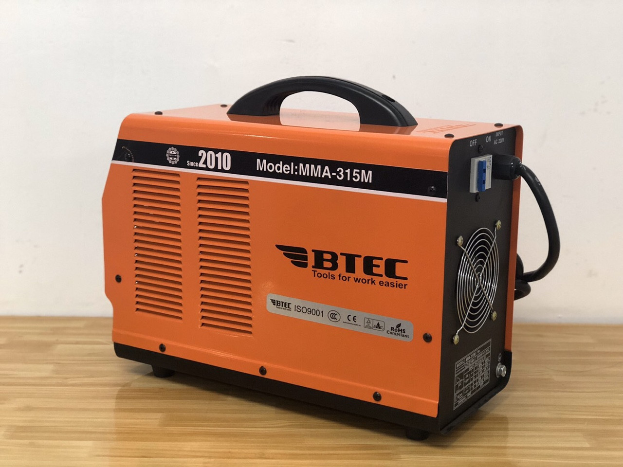 MÁY HÀN QUE 5 LY BTEC ARC-315M - HÀNG CHÍNH HÃNG