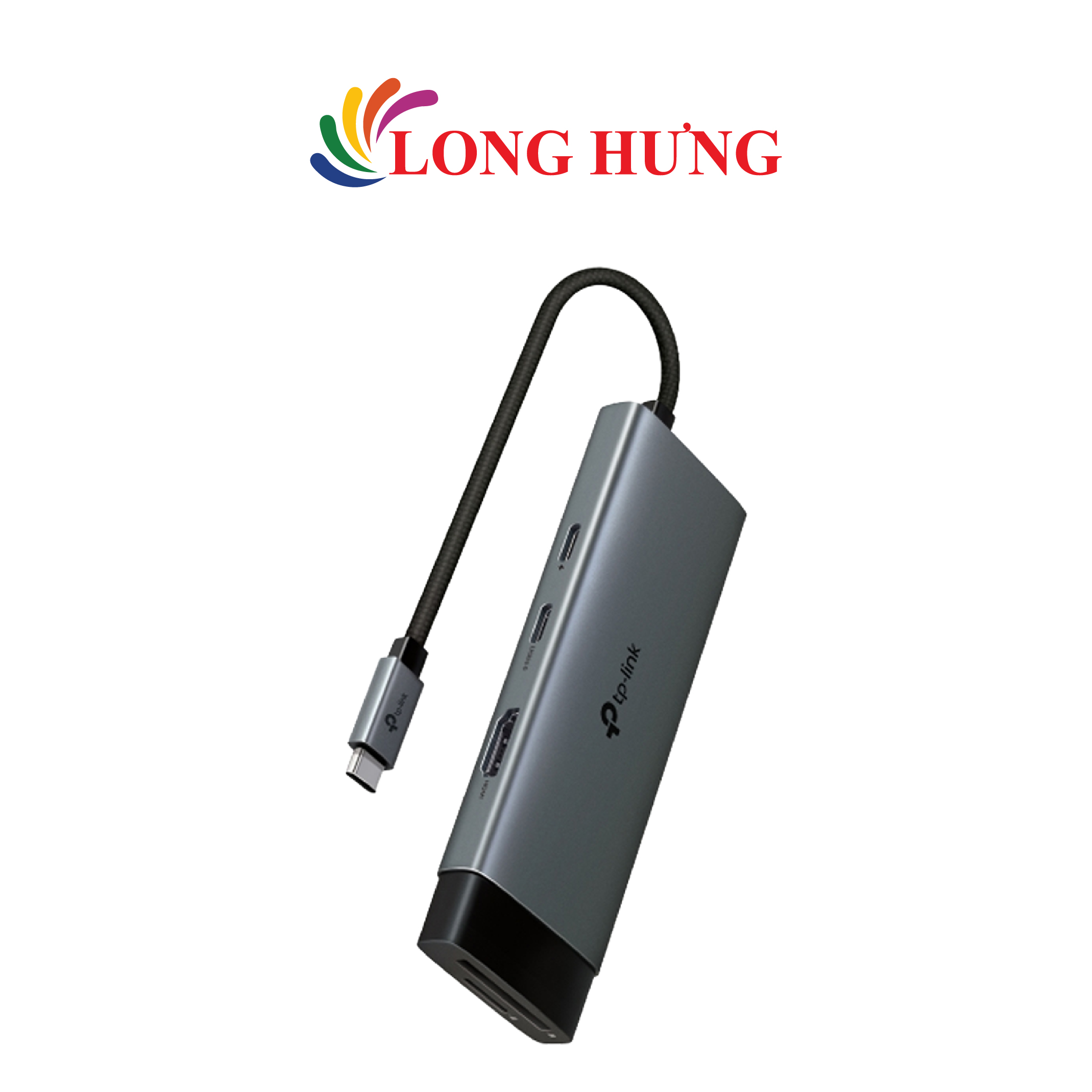 Cổng chuyển đổi TP-Link 7-in-1 USB-C UH7020C - Hàng chính hãng