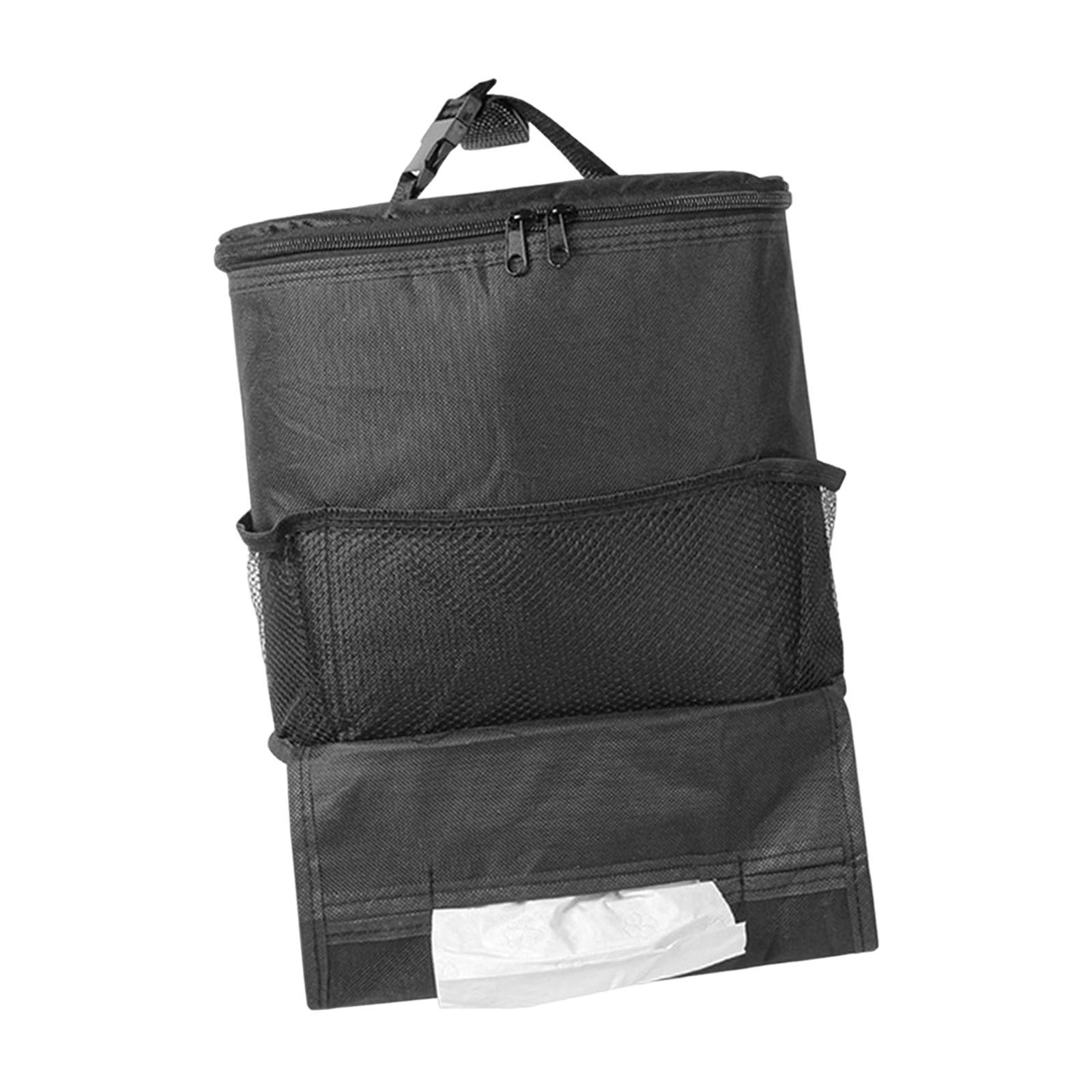 Car Seat Back Organizer Bottle Holders Hanging Travel Storage Bag Insulated Bag
