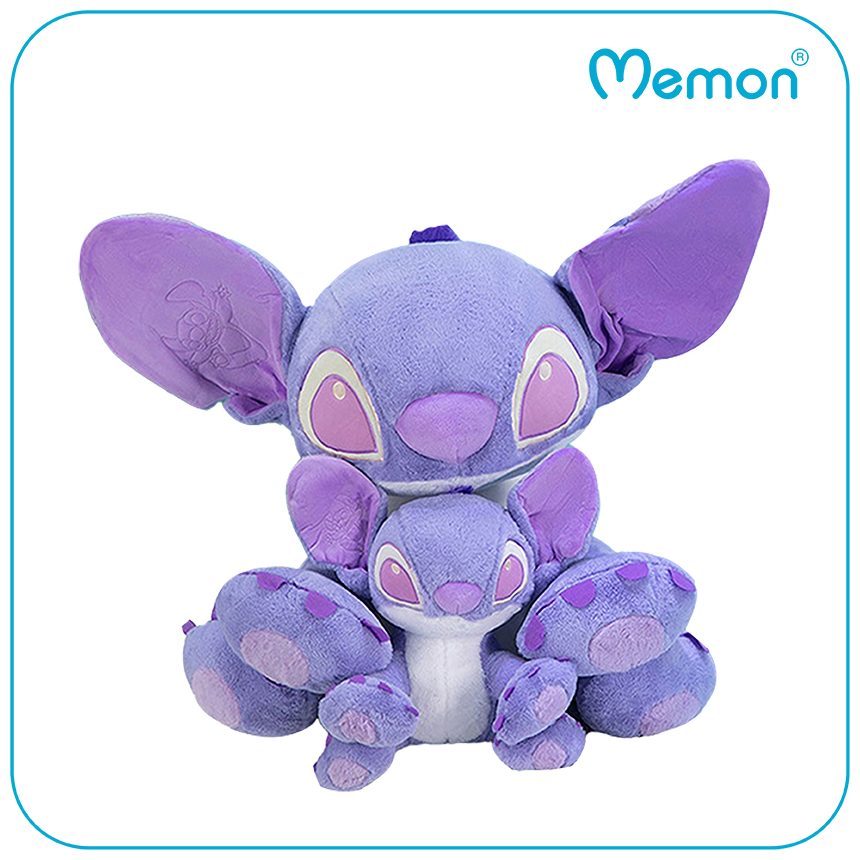 Gấu Bông Stitch Tím 50cm-90cm Cao Cấp Memon