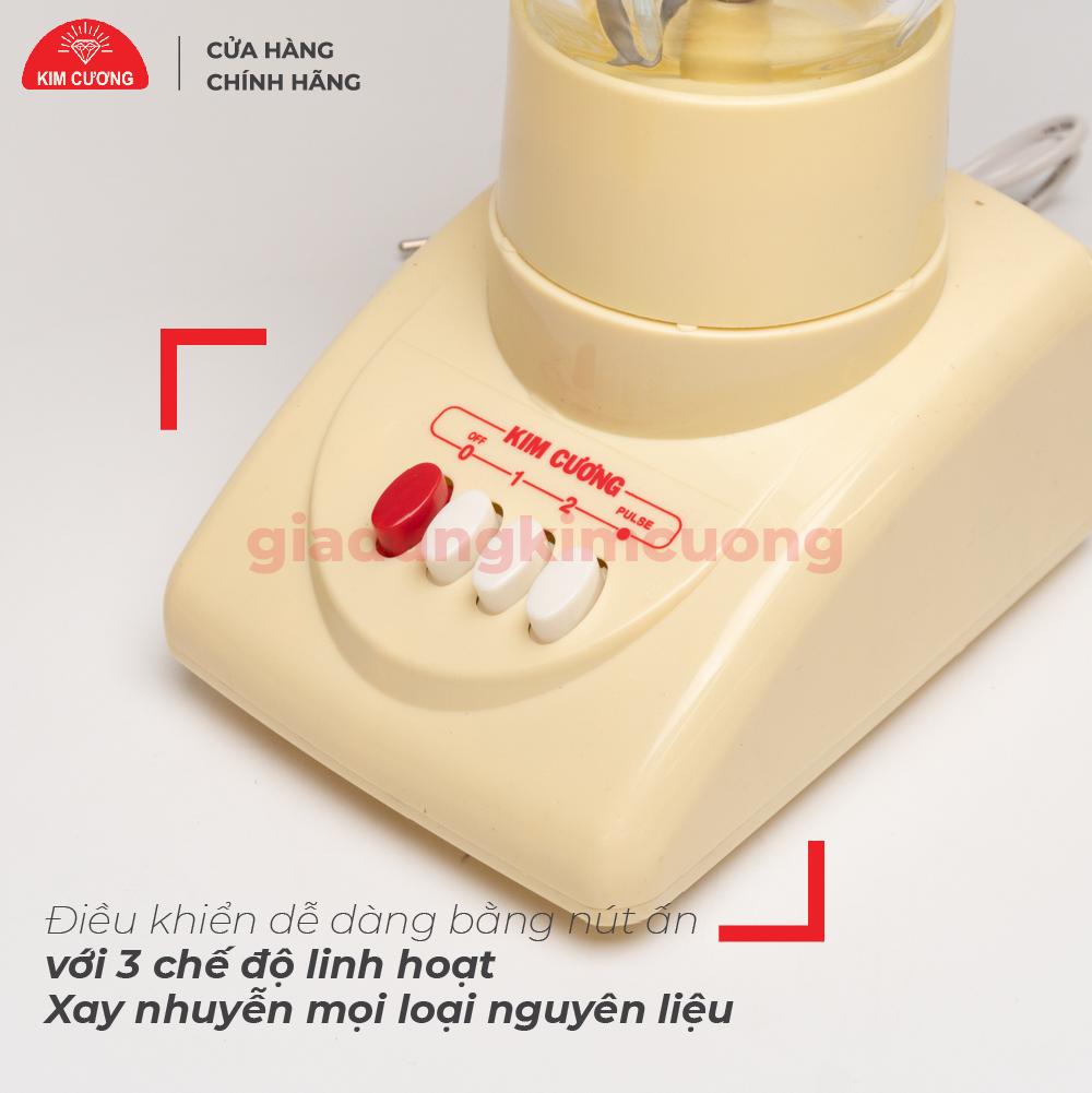 Máy Xay Sinh Tố Đa Năng 2 Cối Kim Cương - Hàng Chính Hãng