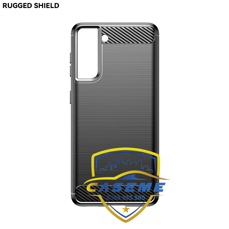Ốp lưng chống sốc dành cho Samsung Galaxy S21 FE Rugged Shield cao cấp - Hàng Chính Hãng