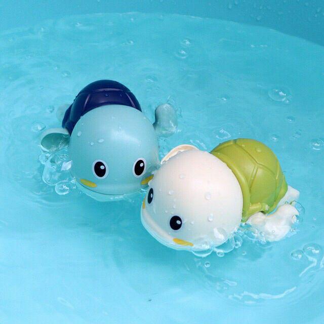 Rùa Bơi Vặn Cót -COMBO 5 Con Đồ Chơi Nhà Tắm - đồ chơi Dưới Nước thả bồn tắm Cho Bé Thích Thú Vận Động Khỏe mạnh