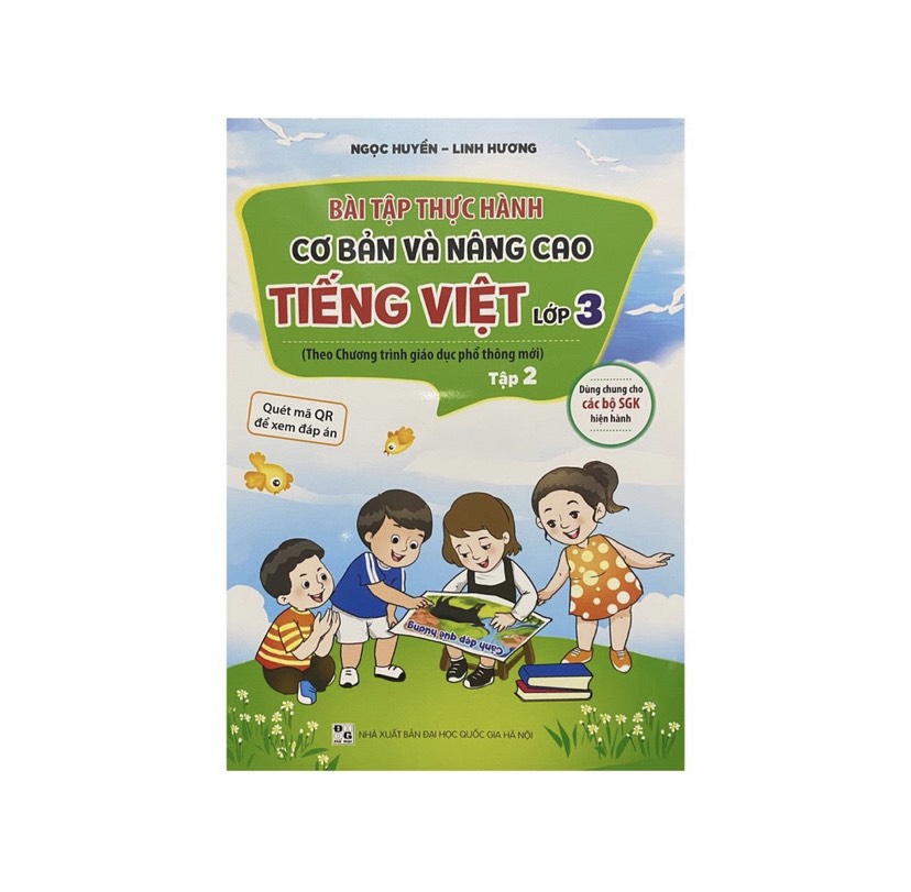 Sách - Bài tập thực hành cơ bản và nâng cao Tiếng việt lớp 3 tập 2