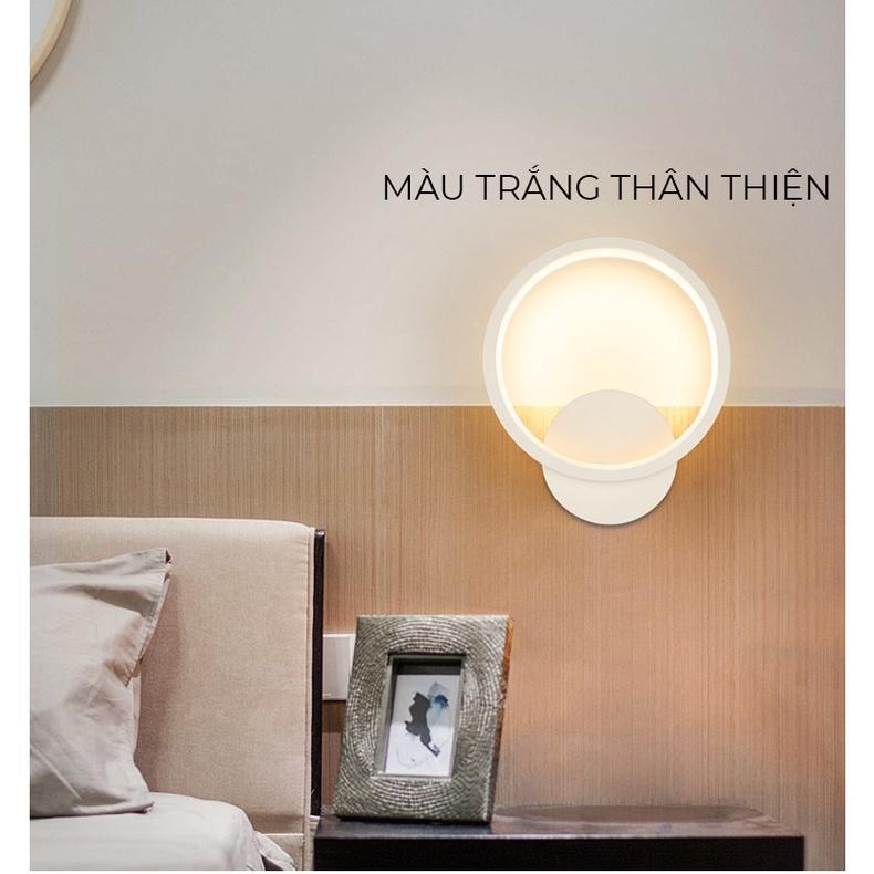 Đèn treo tường trang trí đổi màu 3 chế độ, loại đèn gắn phòng ngủ, phòng khách, hành lang đơn giản, sang trọng