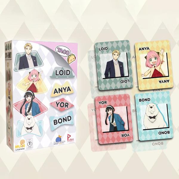 Trò Chơi Thẻ Bài SPYxFAMILY - Taco Loid Anya Yor Bond