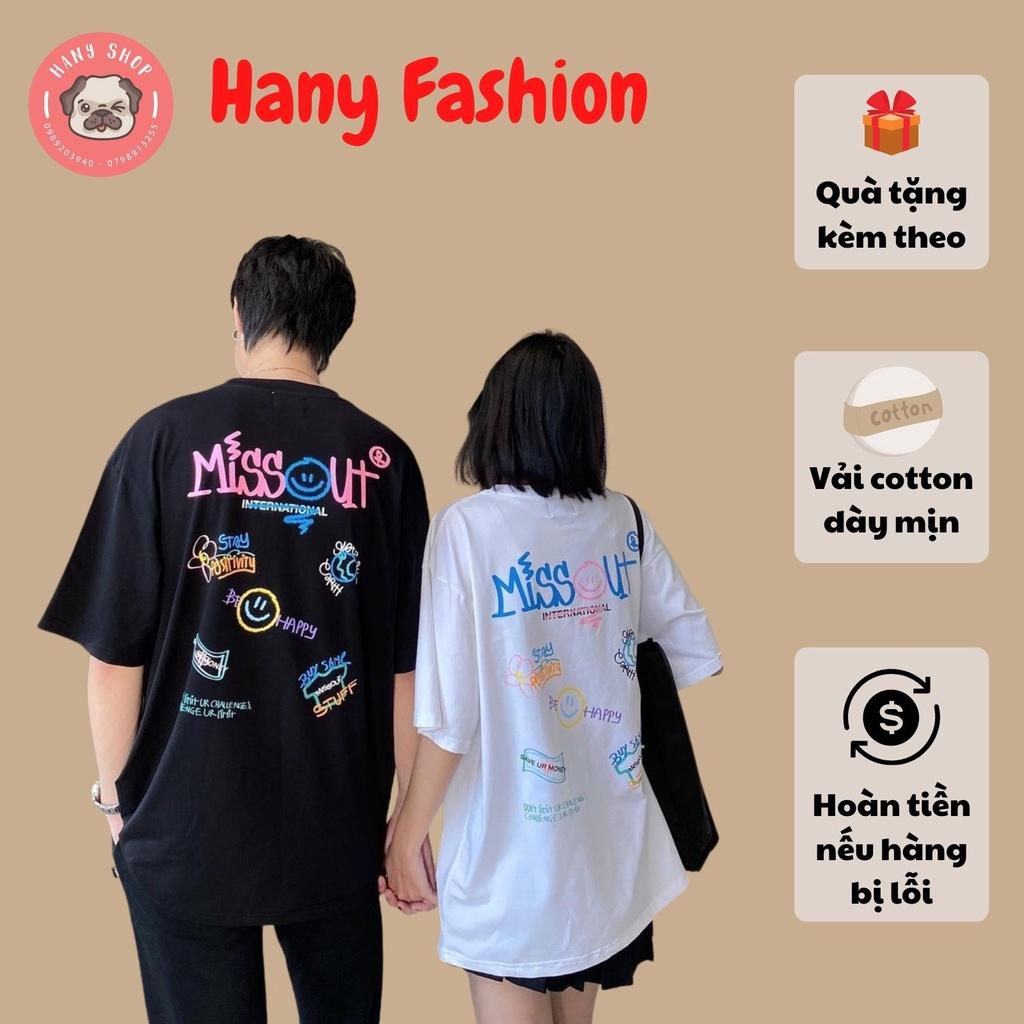 Áo Thun unisex tay lỡ SMILEY TEE || Hany shop