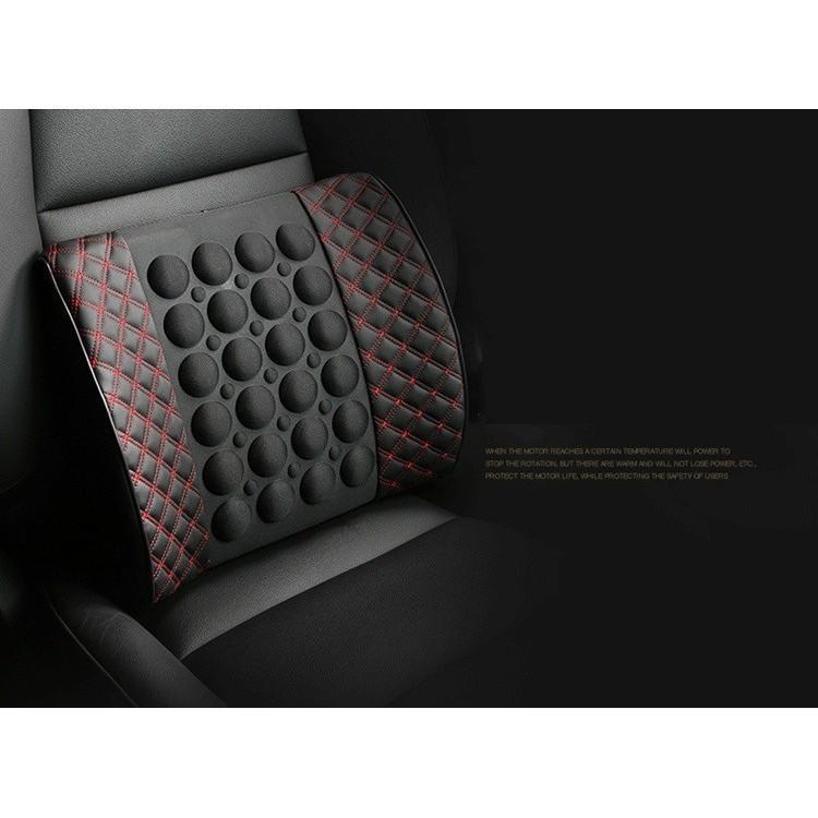 Đệm tựa lưng Massage trên Xe Hơi, Ô tô cắm tẩu 12v