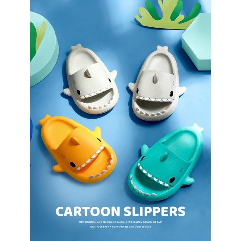 Dép lê quai ngang trẻ em Baby Shark Cheerful Mario siêu nhẹ chống trơn trượt cho bé yêu mã KS232