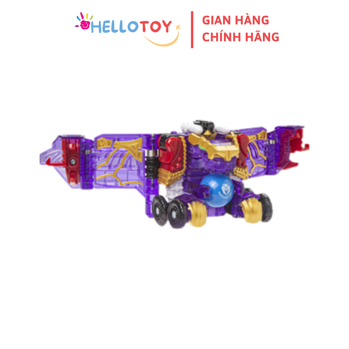 Đồ Chơi Xe Hơi Biến Hình MECARD BALL Twin Cannon Dracos - Hellotoy