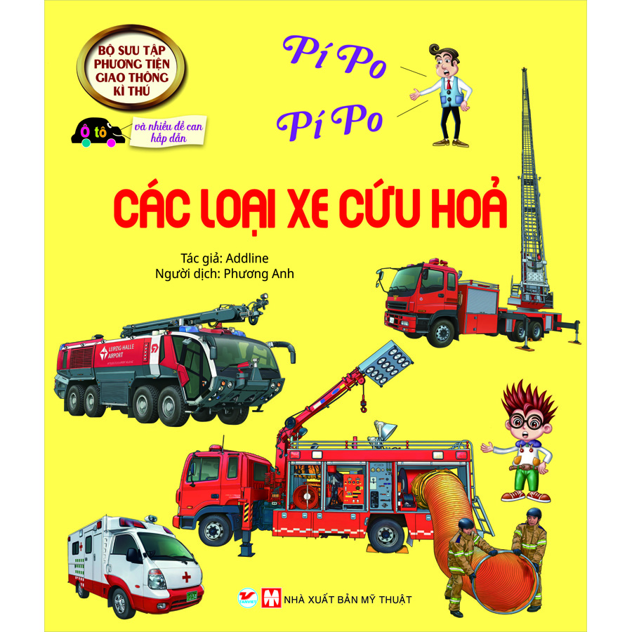 Các Loại Xe Cứu Hỏa - Và Nhiều Đề Can Hấp Dẫn