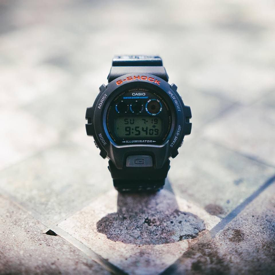 Đồng hồ nam dây nhựa Casio G-Shock chính hãng DW-6900-1VDR