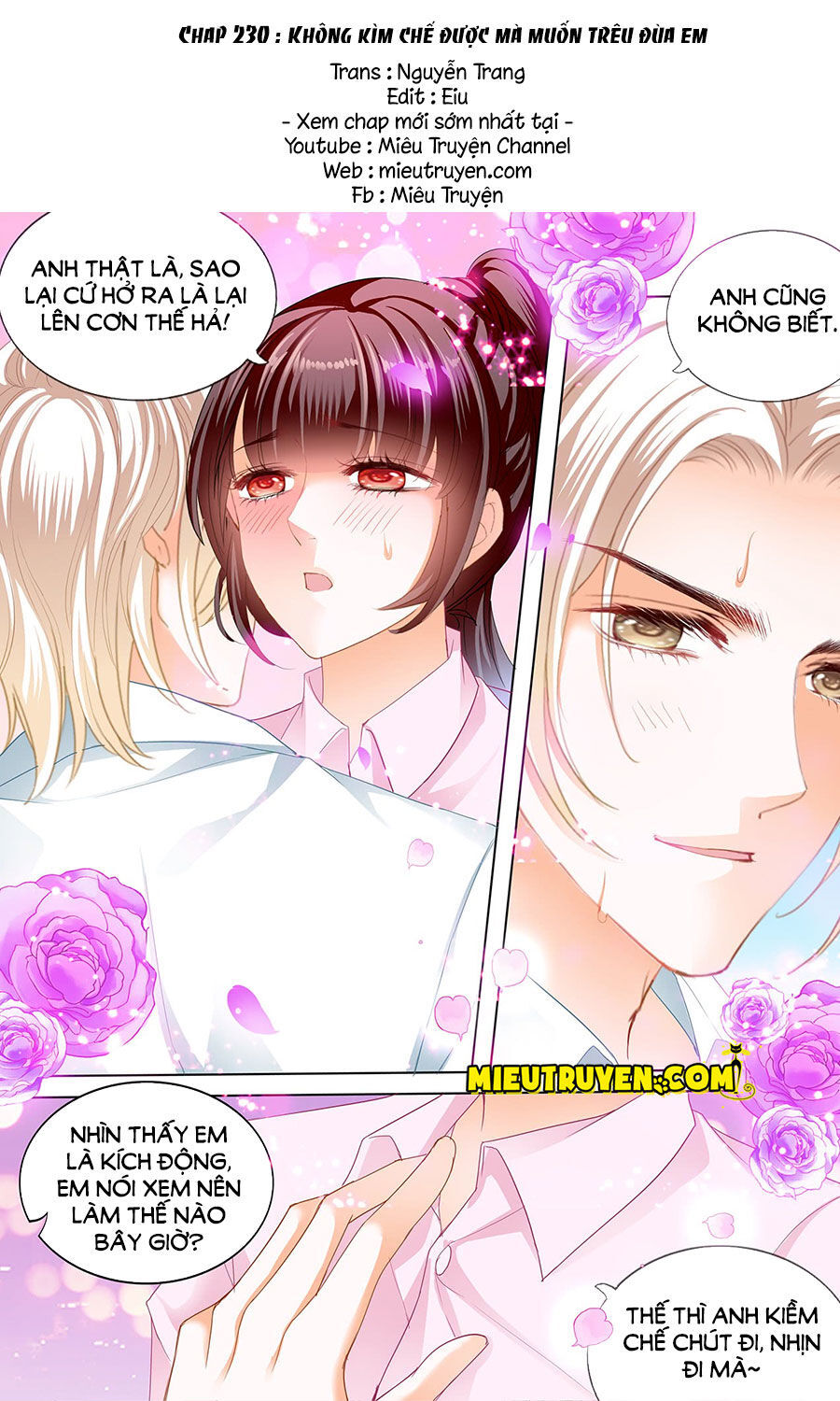 lóe thiểm hôn kiều thê mơ tưởng trốn chapter 230 2