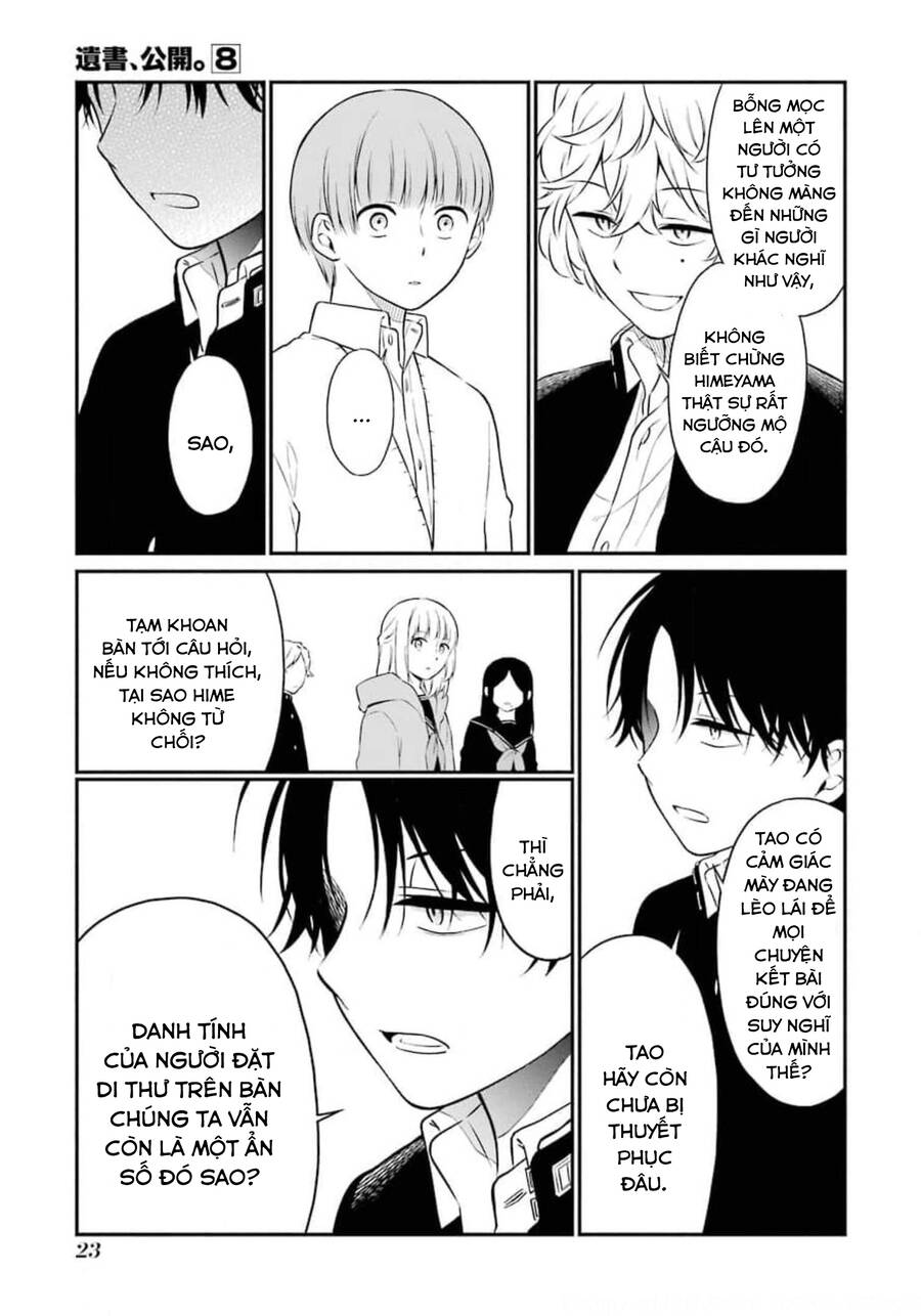 di thư trên bàn chapter 39 24