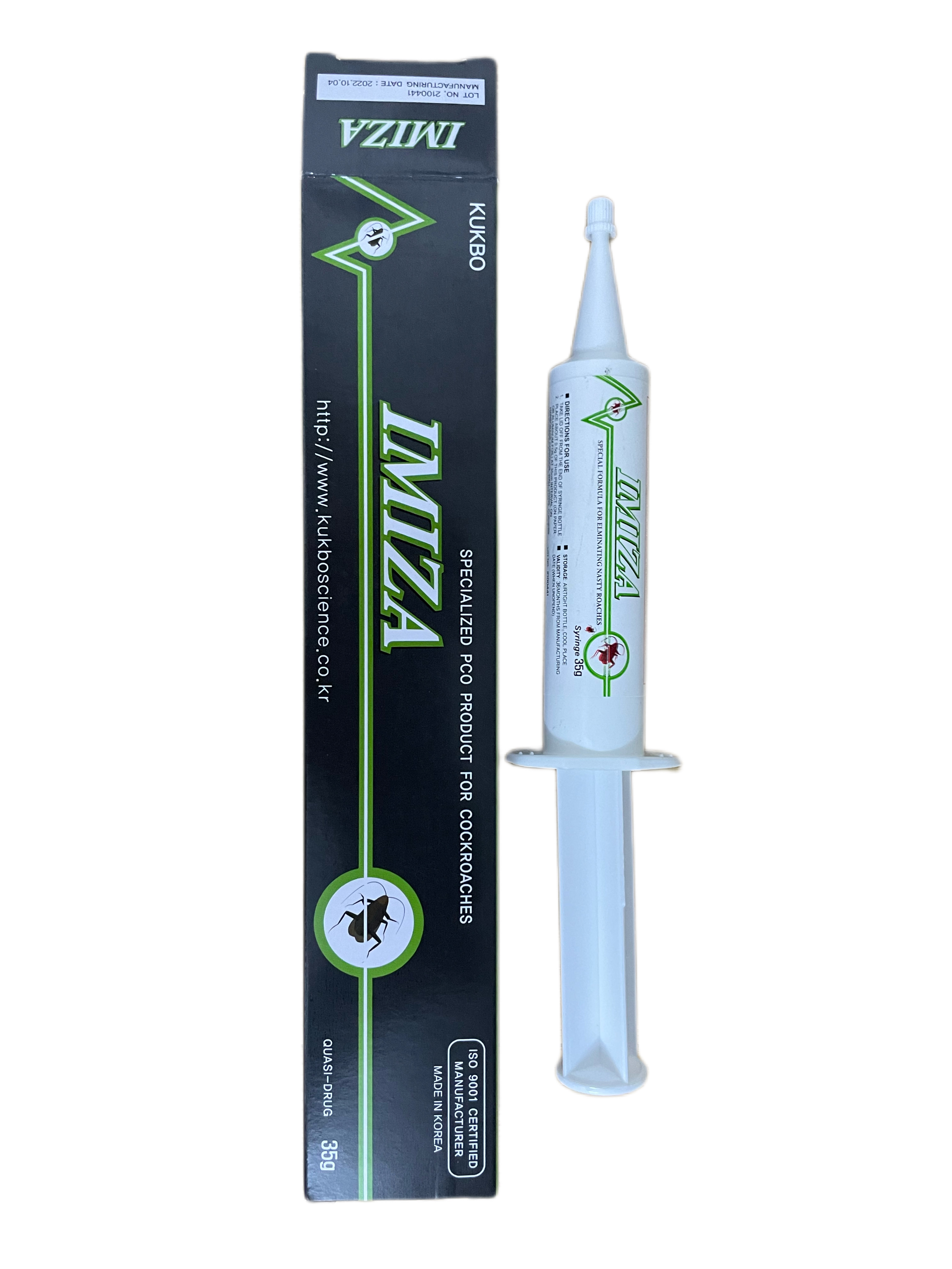 Thuốc Imiza diệt gián Đức, Mỹ, gián nhà, ... chết lây lan. Dễ sử dụng. Nhập Korea