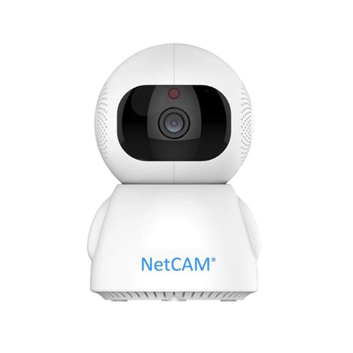 Camera IP wifi giám sát NetCAM NVA2.0 / NVA3.0 , Xoay 360 độ, Đàm thoại 2 chiều, Báo động qua điện thoại - Hàng chính hãng