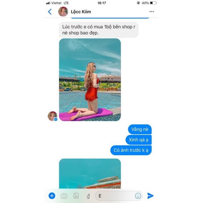 Bikini, Đồ Bơi Hai Mảnh Bánh Bèo KG049 ODERI