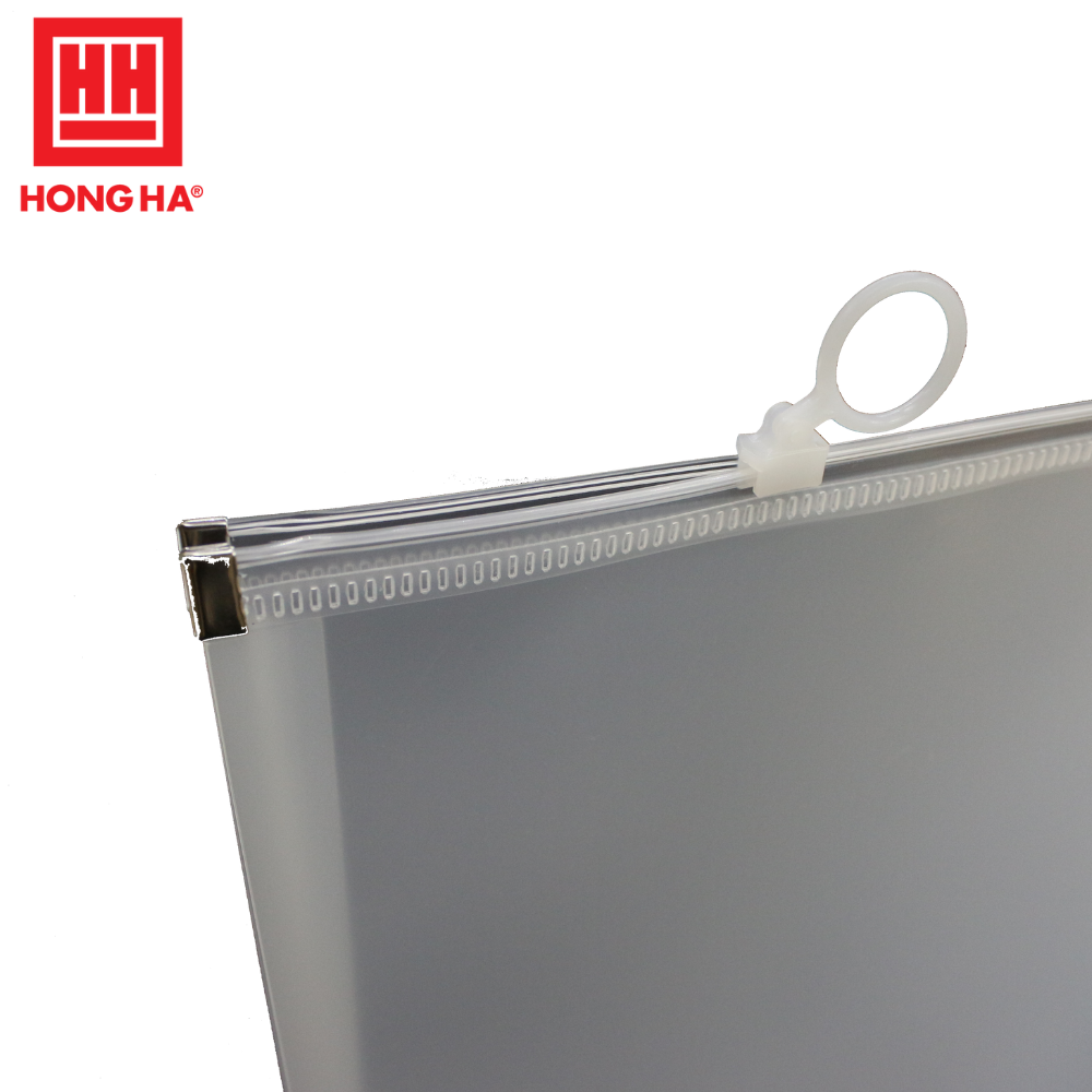 Túi zip A4 đựng tài liệu Hồng Hà| Clear bag S20 | Túi Đựng Giấy Kiểm Tra Khoá Zip A4 - 6670