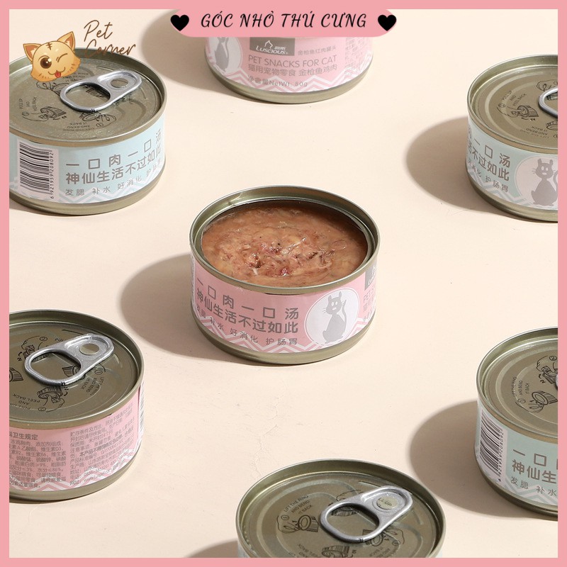 Pate cá ngừ Luscious cho mèo 80gr