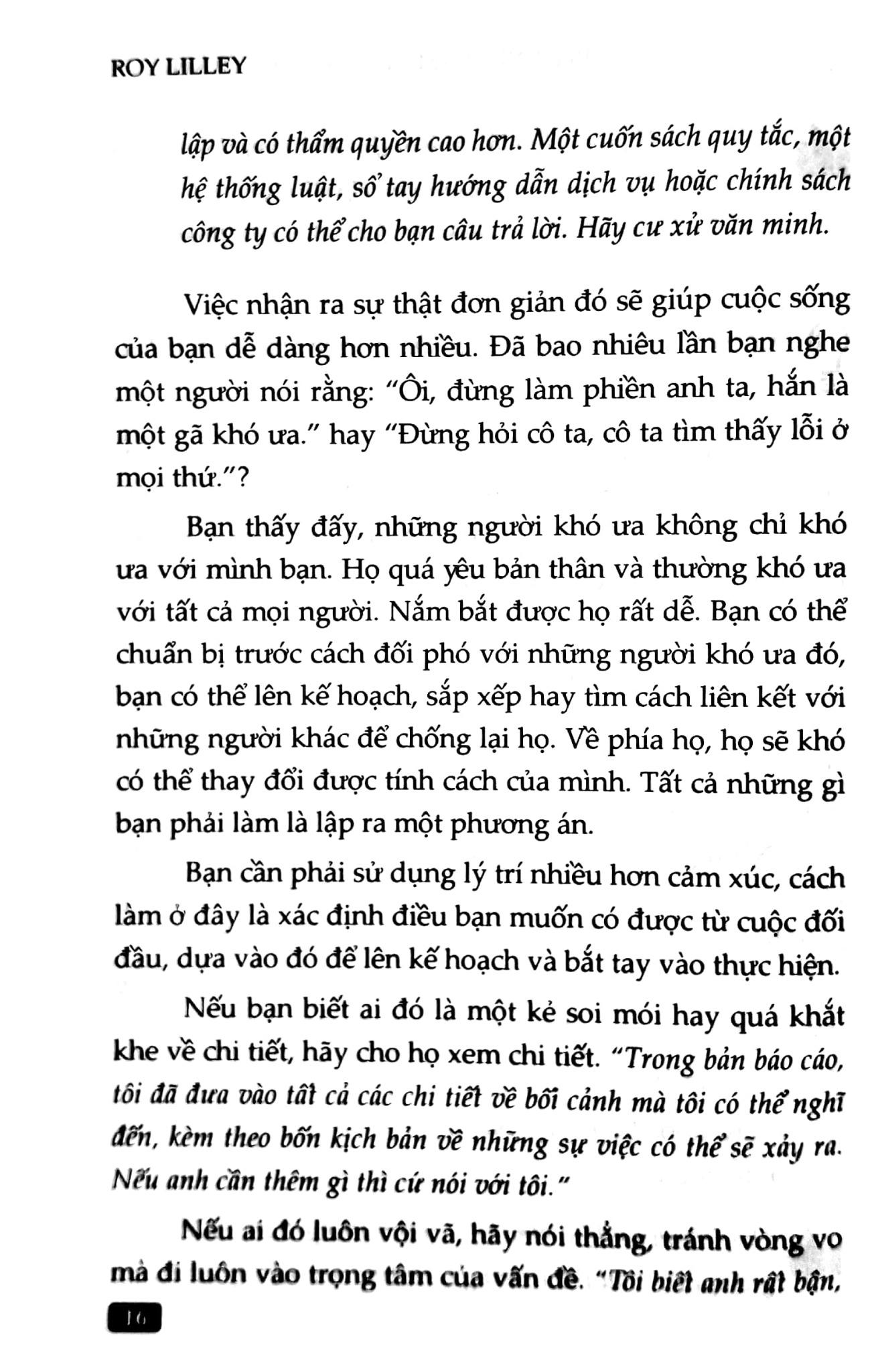 Bí Quyết Làm Việc Với Người Khó Ưa