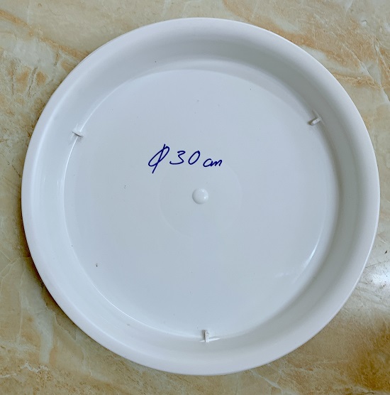 Đĩa Nhựa Lót Chậu Cây - Khay Lót Chậu Cây Cảnh Đẹp - Full Size Kích Thước