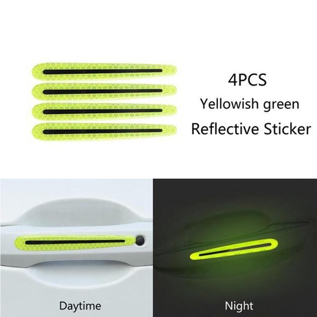 Bộ 10 Miếng Dán Silicone Trong Suốt Chống Xước Hõm Cửa Và Tay Nắm Cửa hõm cửa Nội thất Ô Tô - 4 miếng dán tay cửa